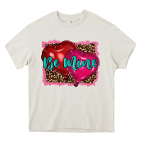 Cream valentine's day be mine Heavy Core Tee - RanaPortraitStore