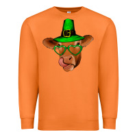 Carrot St Patricks Day Cow Premium Sweatshirt - Bettercallsaul