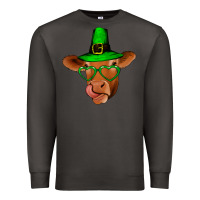 Smoke St Patricks Day Cow Premium Sweatshirt - Bettercallsaul