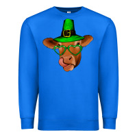 True Royal St Patricks Day Cow Premium Sweatshirt - Bettercallsaul