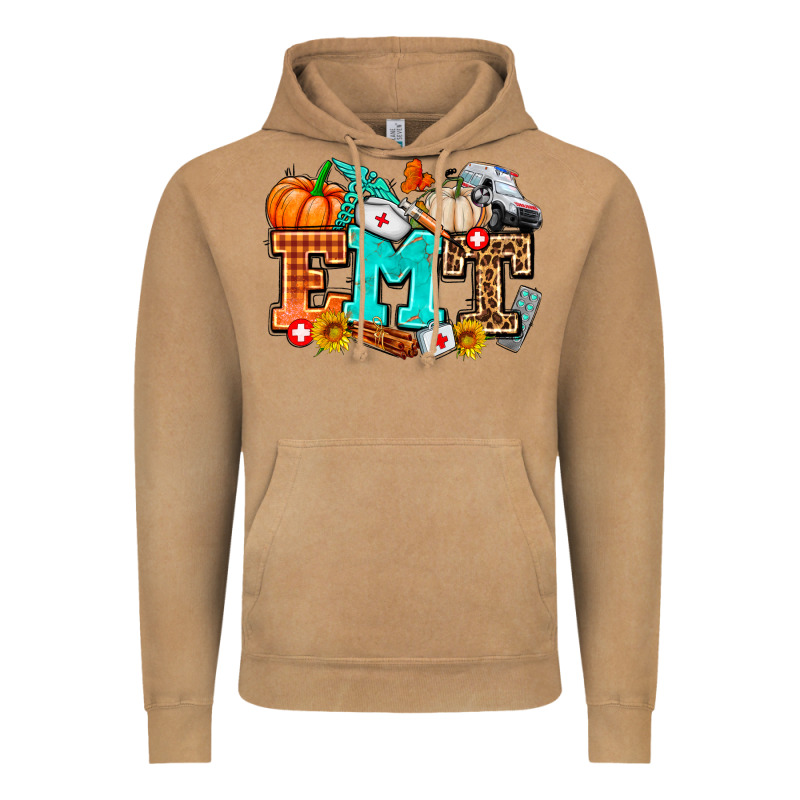 Emt With Fall Vintage Hoodie by AdoDesignShop | Teevron