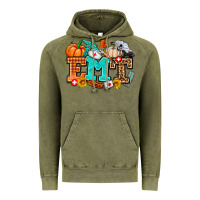 Vintage Olive emt with fall Vintage Hoodie - AdoDesignShop