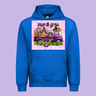 Mardi Gras With Gnomies Tumbler Urban Hoodie Designed By Howdyjamesfarm