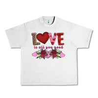 Lunar Rock love is all you need Urban Heavy Tee - AdoDesignShop