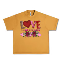 Peanut Butter love is all you need Urban Heavy Tee - AdoDesignShop