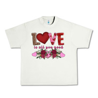 Pistachio love is all you need Urban Heavy Tee - AdoDesignShop