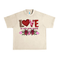 Sandshell love is all you need Urban Heavy Tee - AdoDesignShop