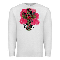 Oatmeal Heather He İs Risen Easter Premium Sweatshirt - Bettercallsaul