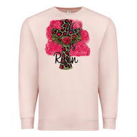 Pale Pink He İs Risen Easter Premium Sweatshirt - Bettercallsaul