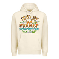 Tofu First My Mother Forever My Friend with Daisies Premium Hoodie - texasbilliewilder