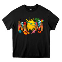 Black summer mom Heavy Core Tee - texasbilliewilder