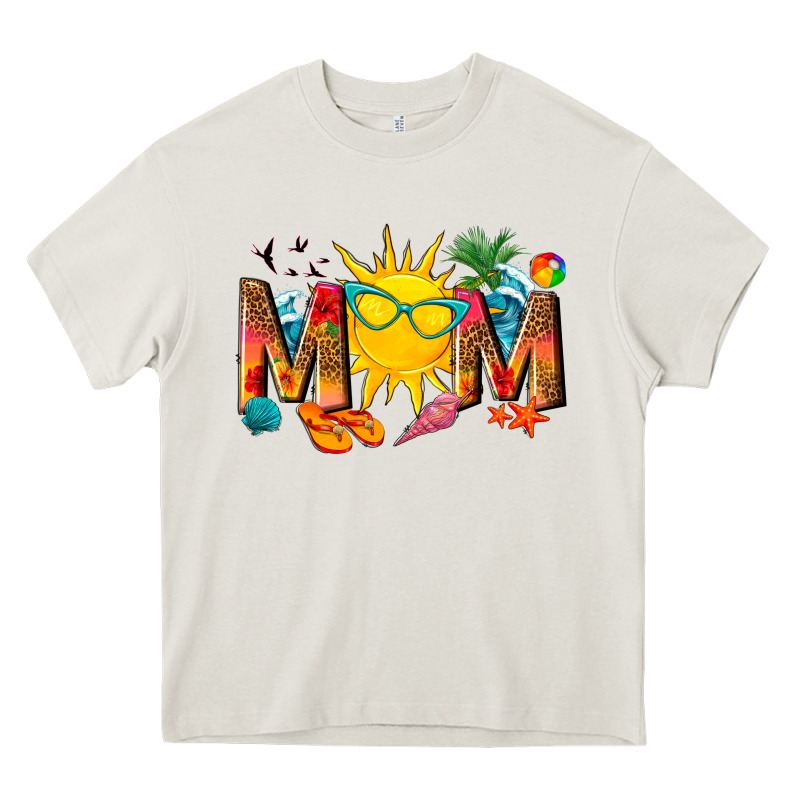 Summer Mom Heavy Core Tee by texasbilliewilder | Teevron