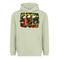 Matcha Christmas Heavyweight Hoodie - RanaPortraitStore