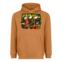 Meerkat Christmas Heavyweight Hoodie - RanaPortraitStore