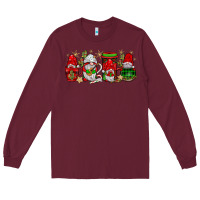 Burgundy christmas mexican gnomies coffee Long Sleeve Tee - JahusDesignShop