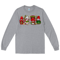 Heather Grey christmas mexican gnomies coffee Long Sleeve Tee - JahusDesignShop