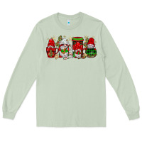 Matcha christmas mexican gnomies coffee Long Sleeve Tee - JahusDesignShop