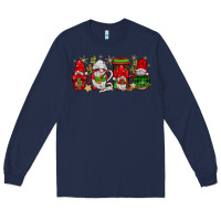 Navy christmas mexican gnomies coffee Long Sleeve Tee - JahusDesignShop