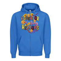 True Royal educator of tiny humans Zipper Hoodie - NancyCooperArtShop