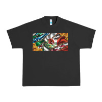 Pigment Black usa flag and mexico flag with sunflower and cowhide  license plate Urban Heavy Tee - Artiststas