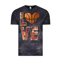 Cloud Black basketball love Vintage Tee - JahusDesignShop