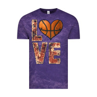 Cloud Purple basketball love Vintage Tee - JahusDesignShop