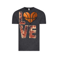 Vintage Black basketball love Vintage Tee - JahusDesignShop