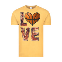 Vintage Mustard basketball love Vintage Tee - JahusDesignShop