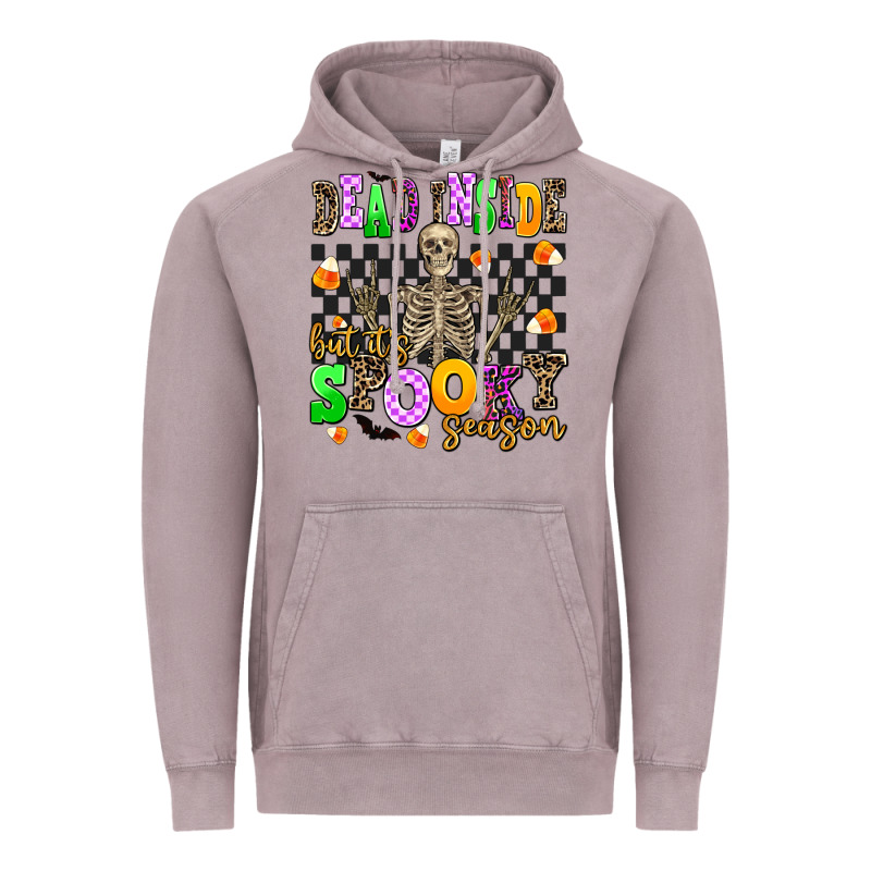 Dead Inside But Its Spooky Season Vintage Hoodie by AdoDesignShop | Teevron