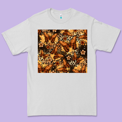 Melanin Butterfly Premium Tee Designed By Zillion Design Studio