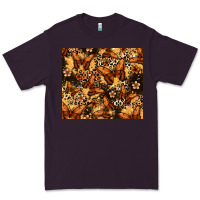 Plum melanin butterfly Premium Tee - Zillion Design Studio