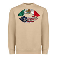 Mushroom mexico usa lips Heavyweight Sweatshirt - AdoDesignShop
