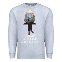 Heather Grey Bernie it' could outside Premium Sweatshirt - Bettercallsaul