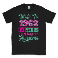 Black made in 1962, 60 years of being awesome Classic Tee - Jasminsmagicworld