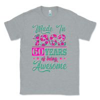 Heather Grey made in 1962, 60 years of being awesome Classic Tee - Jasminsmagicworld
