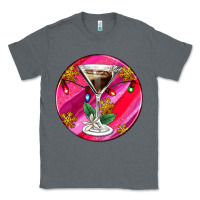 Charcoal Heather Christmas espresso martini Classic Tee - AdoDesignShop