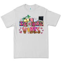 Dove Grey school vibes Premium Tee - AdoDesignShop