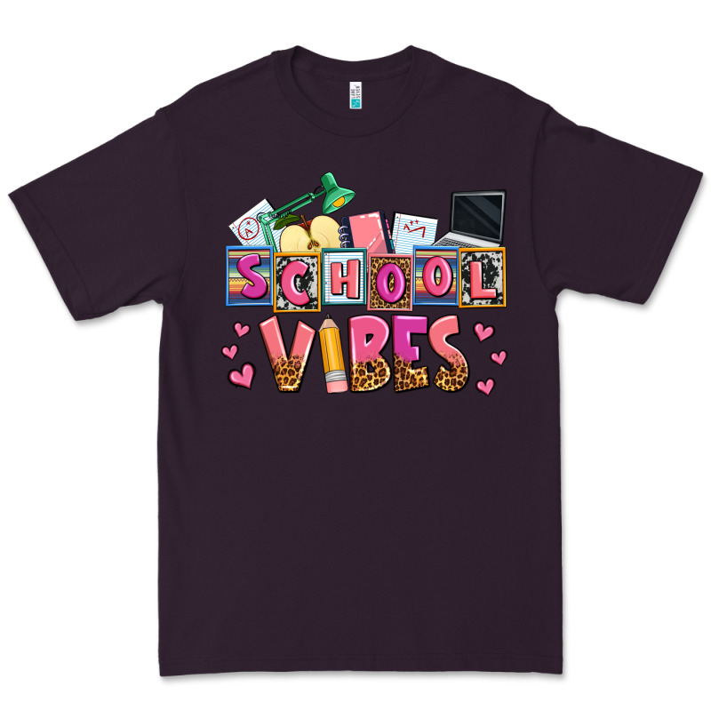 School Vibes Premium Tee by AdoDesignShop | Teevron