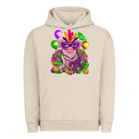 Pigment French Oak Mardi Gras Pig Urban Hoodie - HowdyJamesFarm