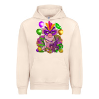 Sandshell Mardi Gras Pig Urban Hoodie - HowdyJamesFarm
