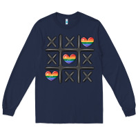Navy pride tic tac toe Long Sleeve Tee - MaliasSmallBusiness