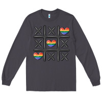 Smoke pride tic tac toe Long Sleeve Tee - MaliasSmallBusiness
