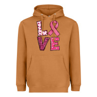 Meerkat Western Breast Cancer Love Heavyweight Hoodie - RanaPortraitStore