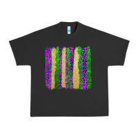 Pigment Black mardi gras brushstrokes Urban Heavy Tee - AdoDesignShop