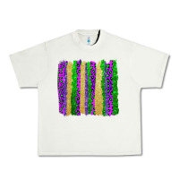 Pistachio mardi gras brushstrokes Urban Heavy Tee - AdoDesignShop