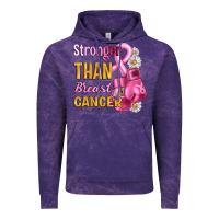 Cloud Purple Stronger than breast cancer Vintage Hoodie - Artiststas