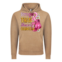Vintage Coffee Stronger than breast cancer Vintage Hoodie - Artiststas