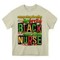Mossy unapologetically pretty black and educated nurse Heavy Core Tee - Zillion Design Studio