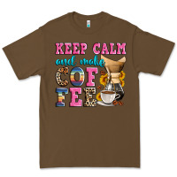Cacao keep calm and make coffee Premium Tee - Zillion Design Studio