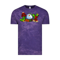 Cloud Purple joy for christmas with snowman Vintage Tee - AdoDesignShop